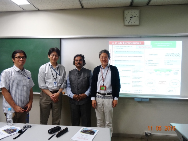International Research collaboration between EST Dept., ISTAR  and AIST, JAPAN