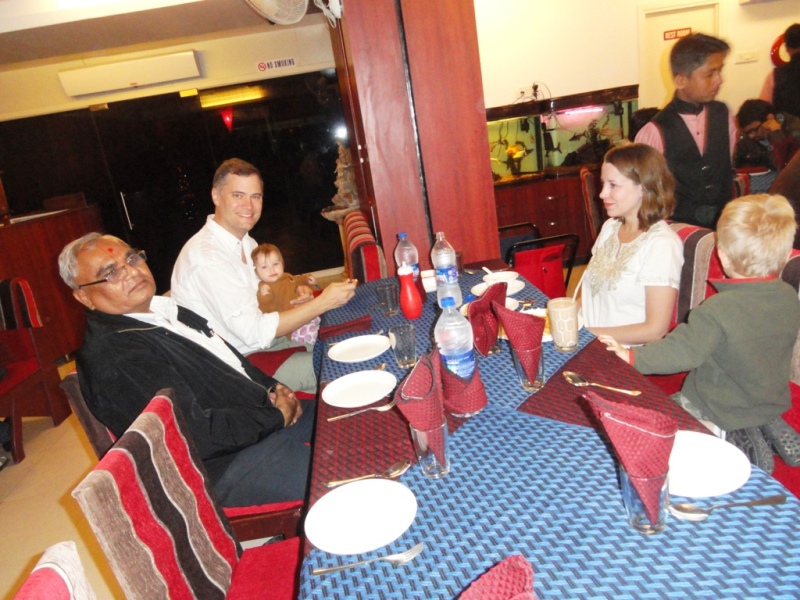 Dinner with USA Faculty