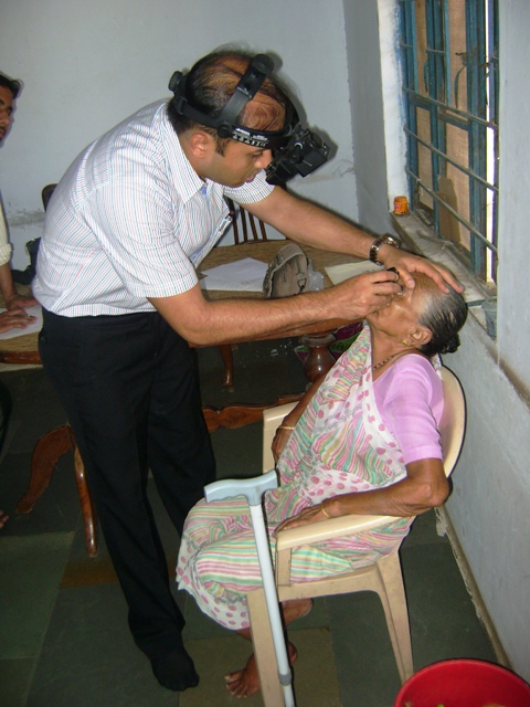 Eye Check-up Camp @ Ananddham - Lambhvel: 22-05-2013