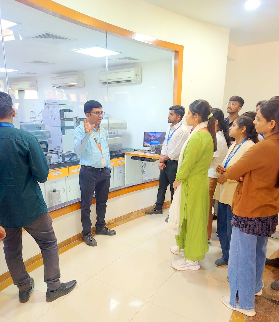  Industrial Visit to Sun Pharma (R&D Unit), Vadodara, by Students of M.Sc. Biotechnology & M.Sc. Microbiology Department @ ISTAR (21.1.2024)