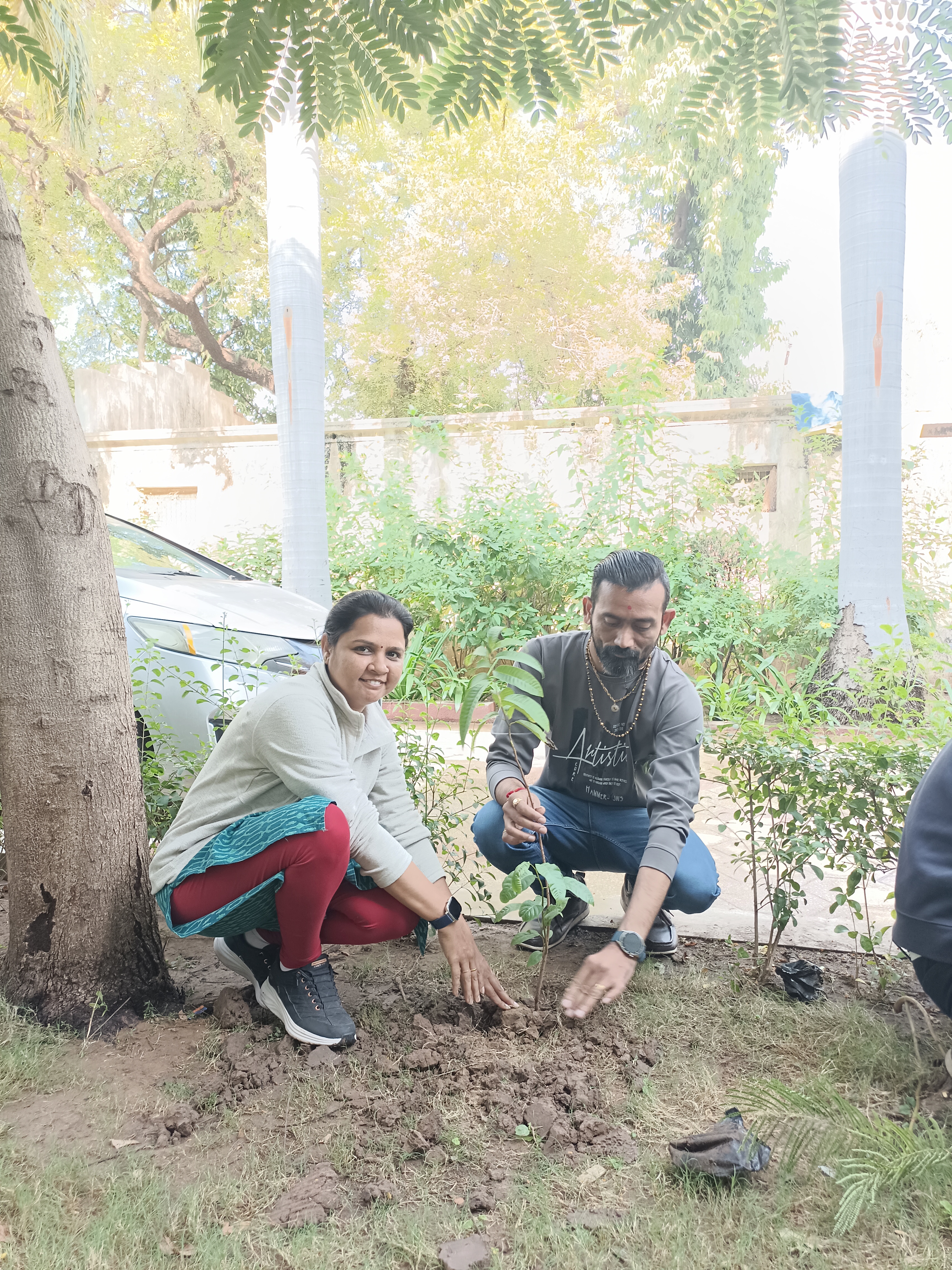 Tree Plantation – Celebrating 75th Birth Anniversary of Shri Er. Bhikhubhai B. Patel Sir
