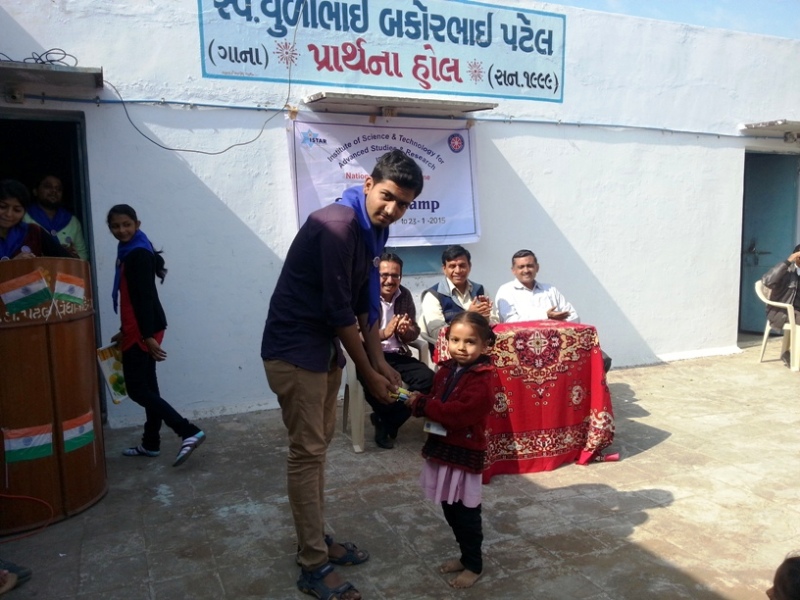 Seven days special NSS camp at Gana Village,Anand