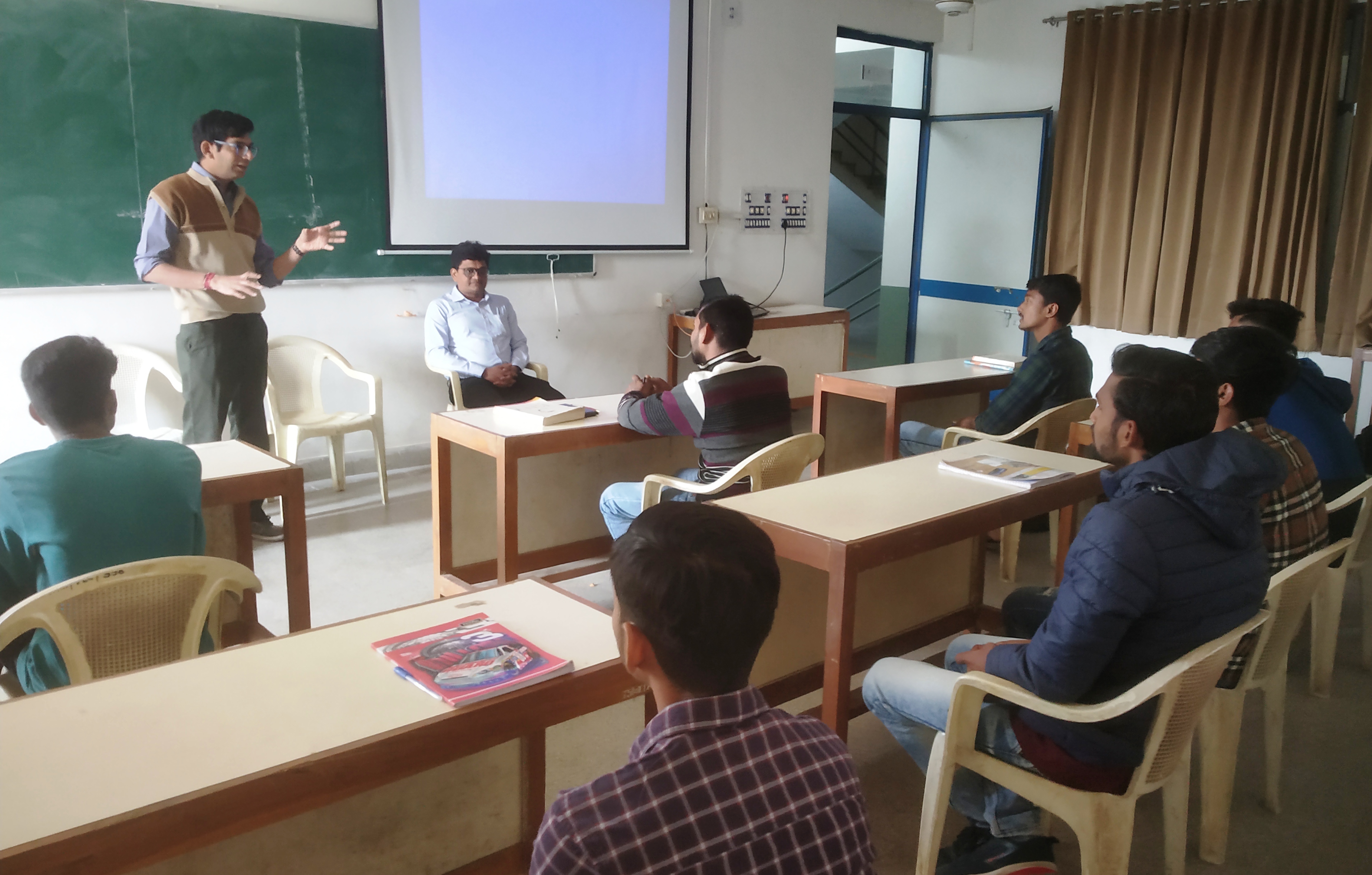 Metrohm India, Company personnel addressing students 