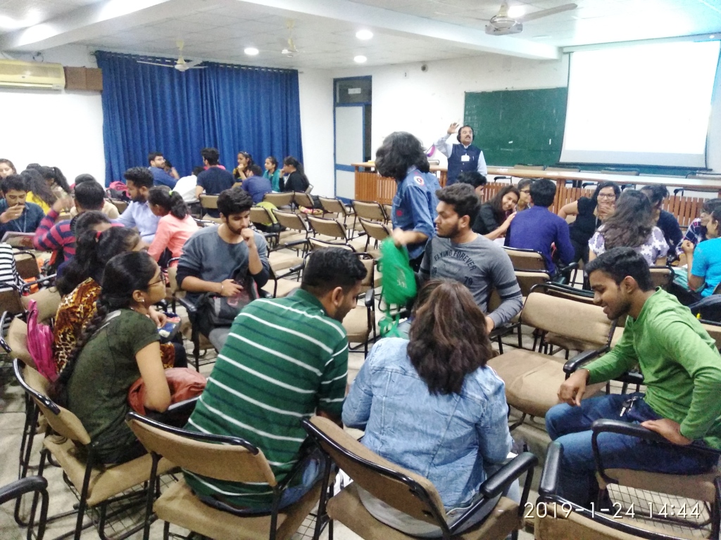 Carrier counseling  to TYBSc (Biotechnology, Microbiology)  Students of NVPAS College