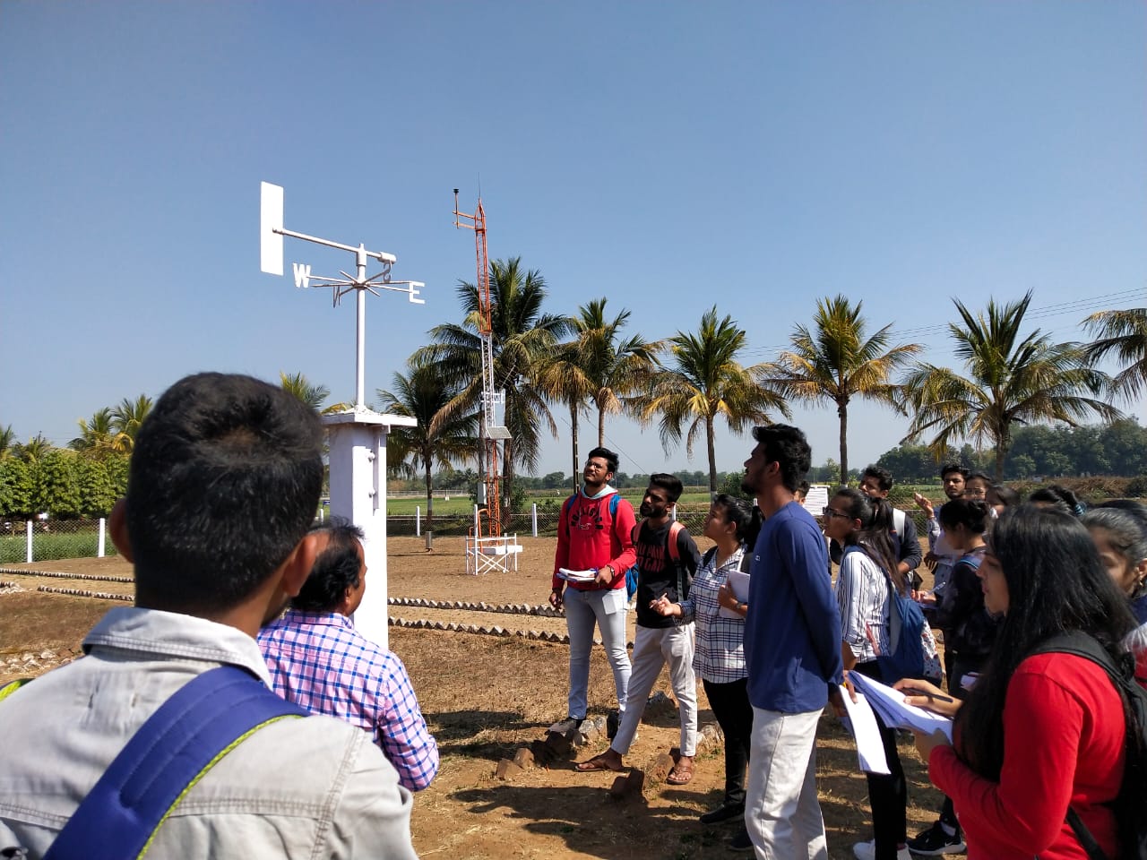 Visit to Meteorological Department at Anand Agriculture University