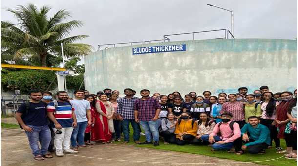 The department of  Environmental Science and Technology ,ISTAR organized visit to a 13.5 MLD STP Palnt at Anand on 16th Septmeber,2021. The students of 3rd semester which included 48 accompany  with one faculty member Dr. Dhruti S. Patel.