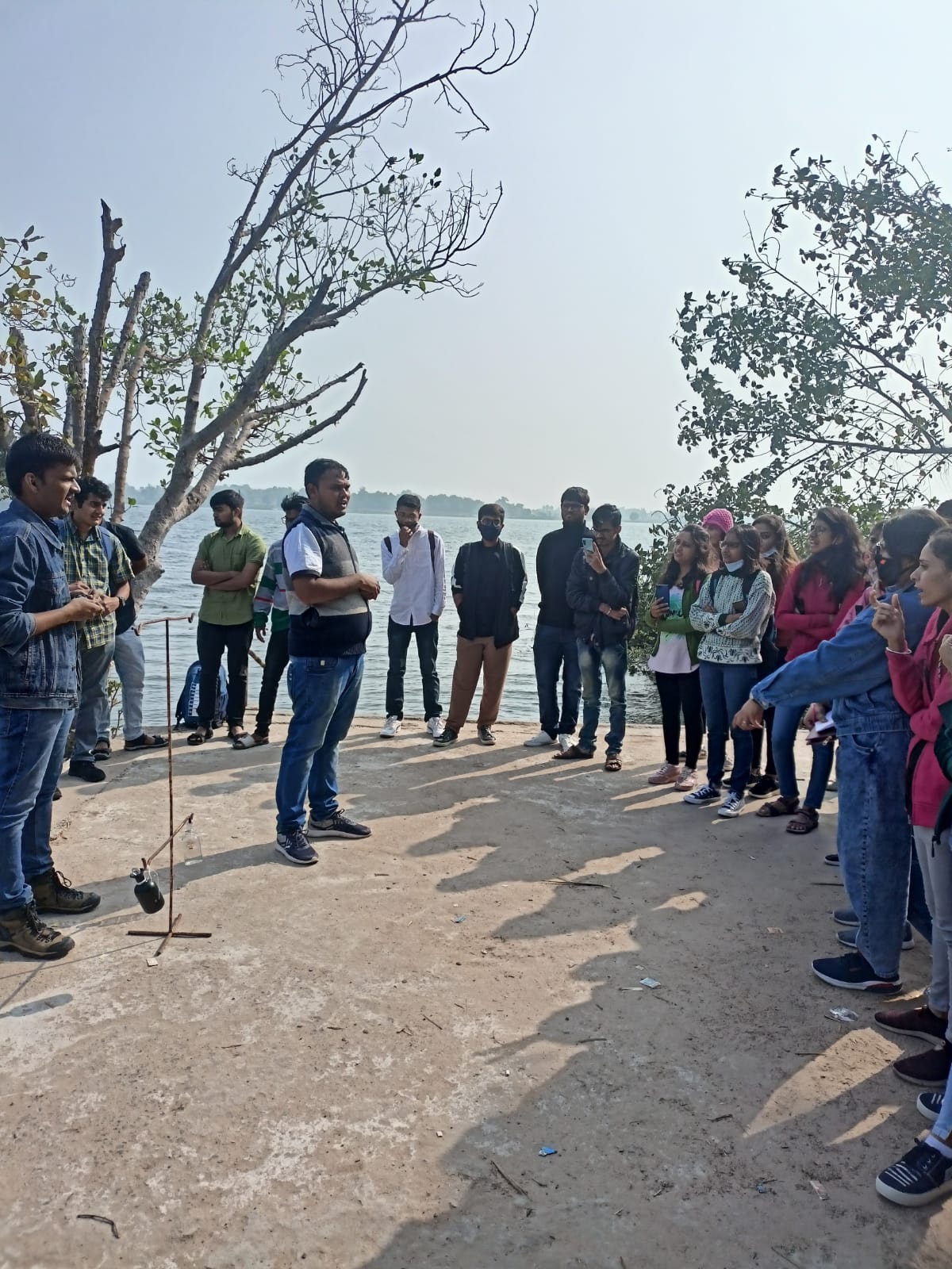 	The Department of Environmental Science and Technology, ISTAR organized a one day educational trip to Pariyej and Kanewal Wetlands on 18th December,2021.