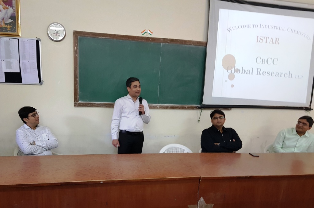 Opportunities in Clinical Research Industries for Industrial Chemistry StudentsByDr.Manoj Vyas, CEO, CBCC- USA Ahmedabad, Gandhinagar  