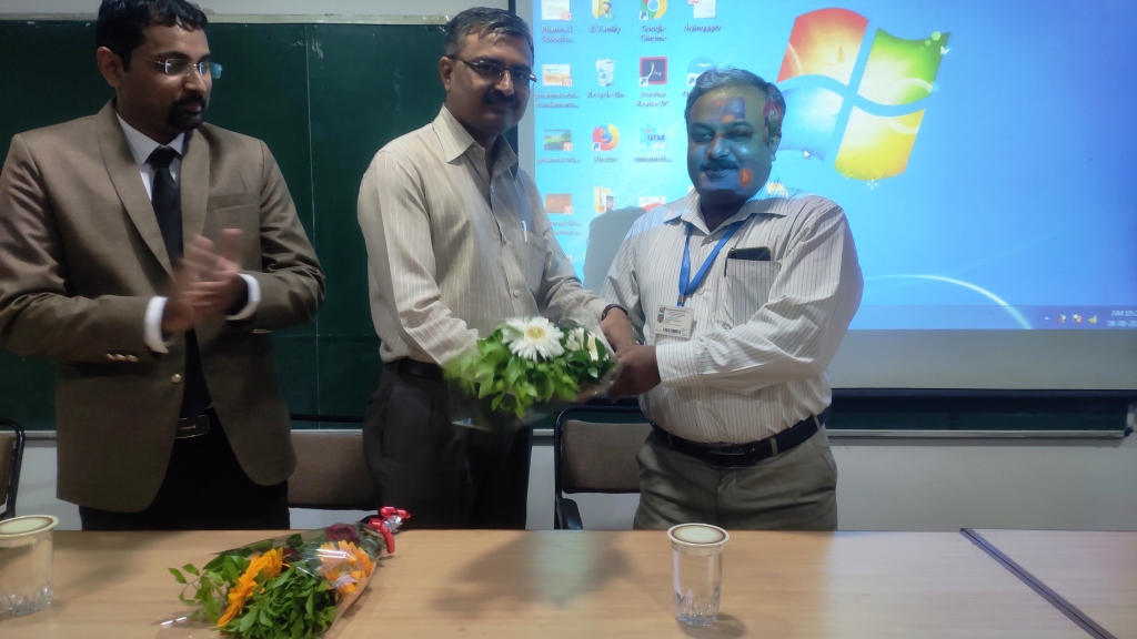 Talk on “Implementation of green Chemistry for Sustainable Development”. 