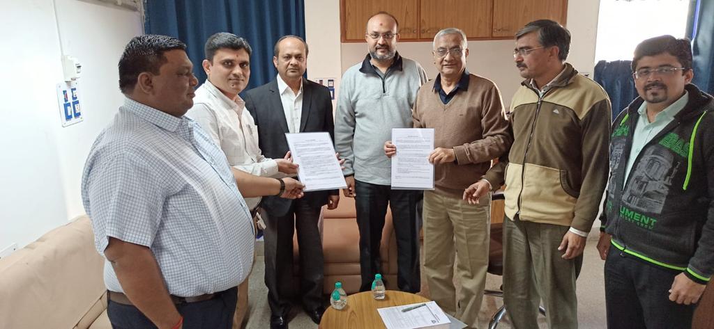 MoU signed between Industrial Chemistry Department, ISTAR & ZCL Chemicals Ltd., Ankleshwer, Gujarat
