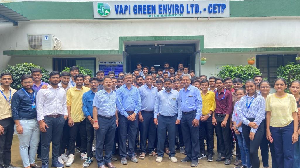 Visit to Green Environmental Ltd. (Vapi,gujarat)