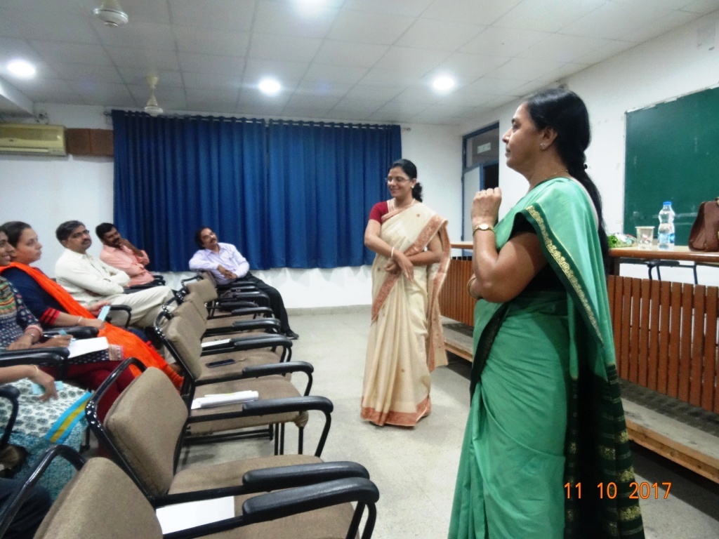Faculty development programme on 11th - 13th, Oct. 2017