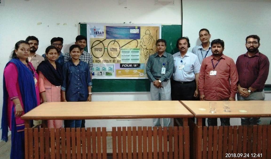 Banner making competition on theme of Swachata Abhiyan