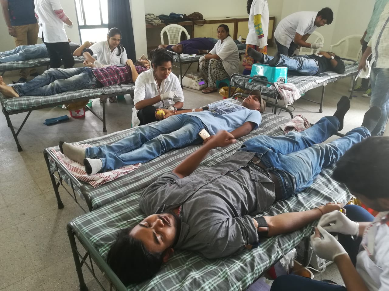 	
Blood Donation Camp