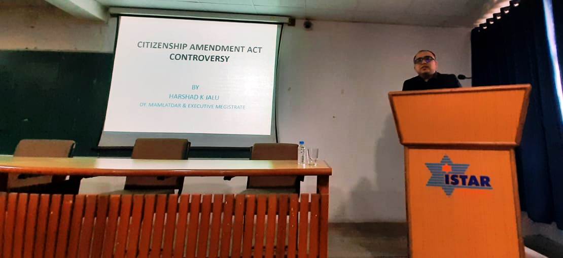 	
Awareness Session on “Citizenship Amendment Act”
