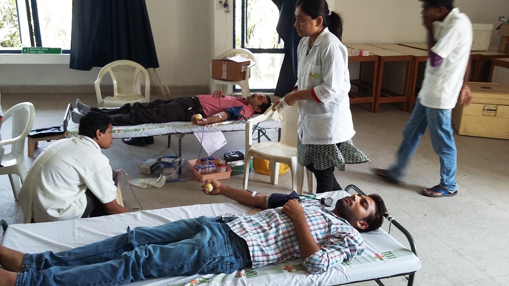 Blood donation camp 2015