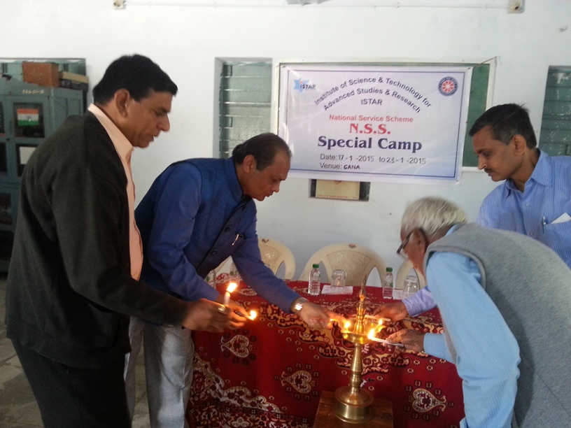 Seven days special NSS camp at Gana Village,Anand
17th January to 23rd January, 2015
