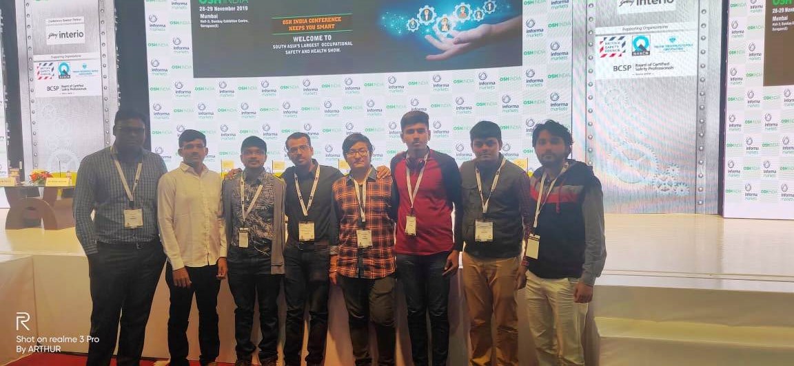 Students attending OSH Conference at Goregaon, Mumbai. 