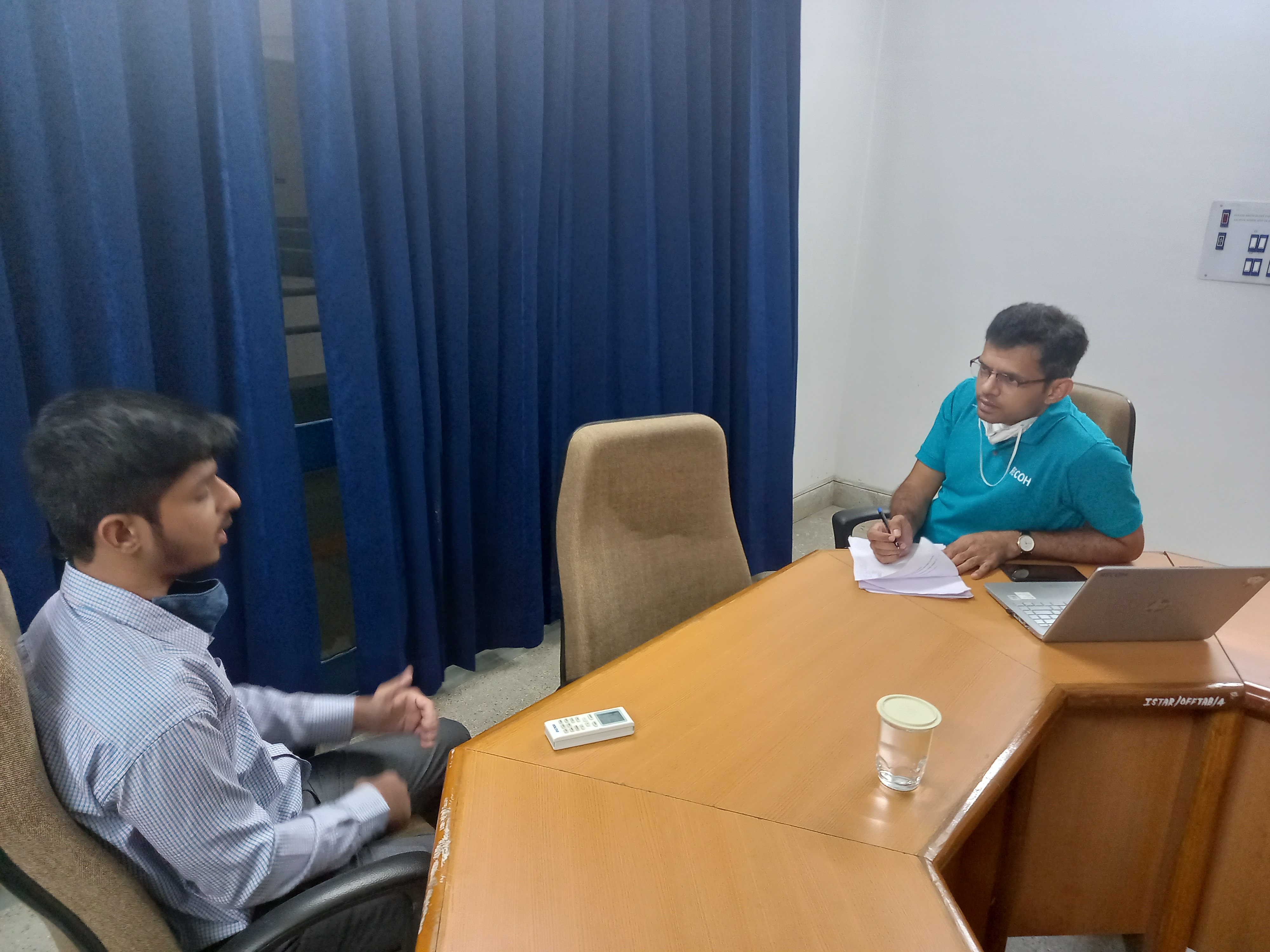 Interviews conducted by RECOH LLP Vadodara