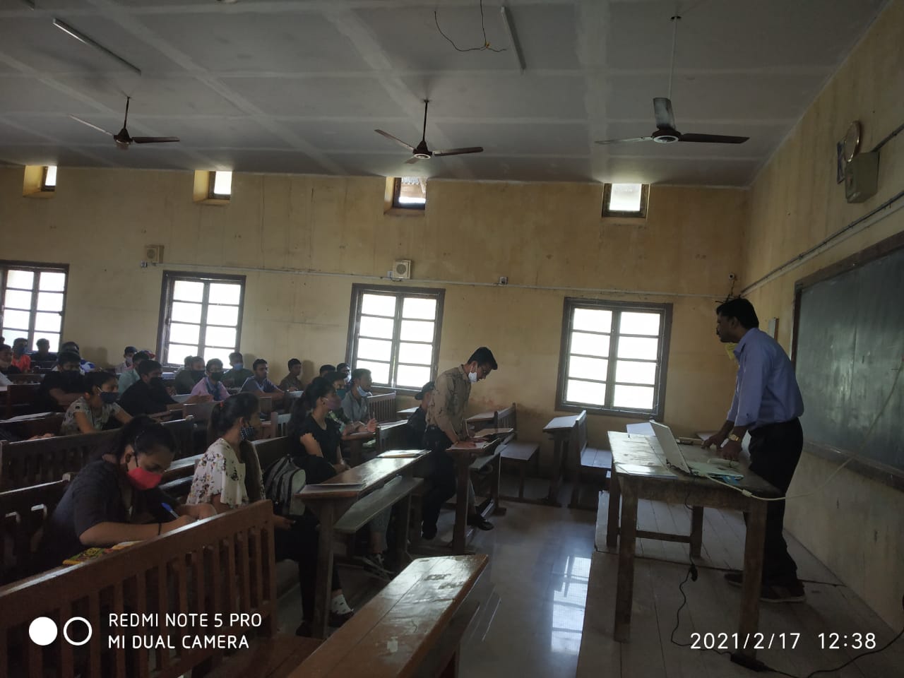 Introduction to Industrial Hygiene at Science college, Petlad.