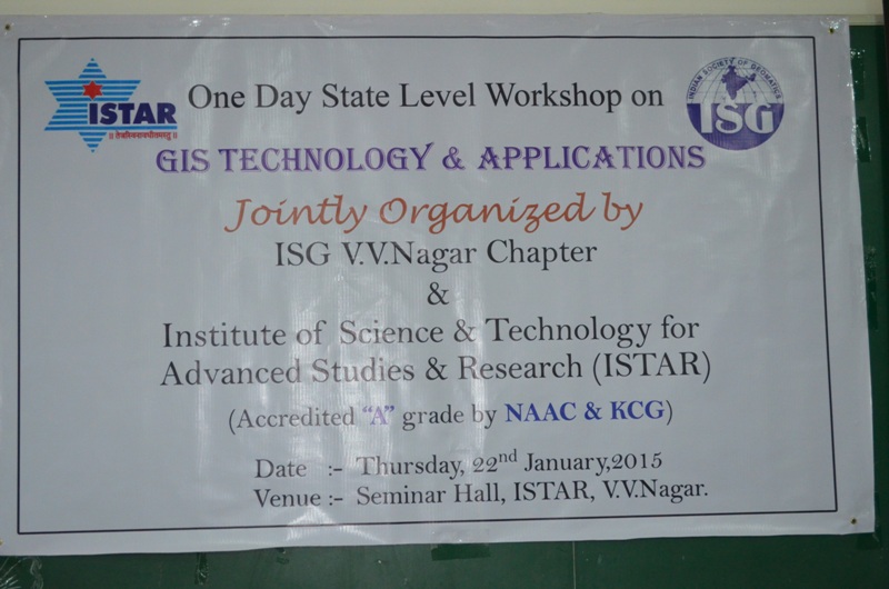 One Day Workshop on GIS Technology & Applications