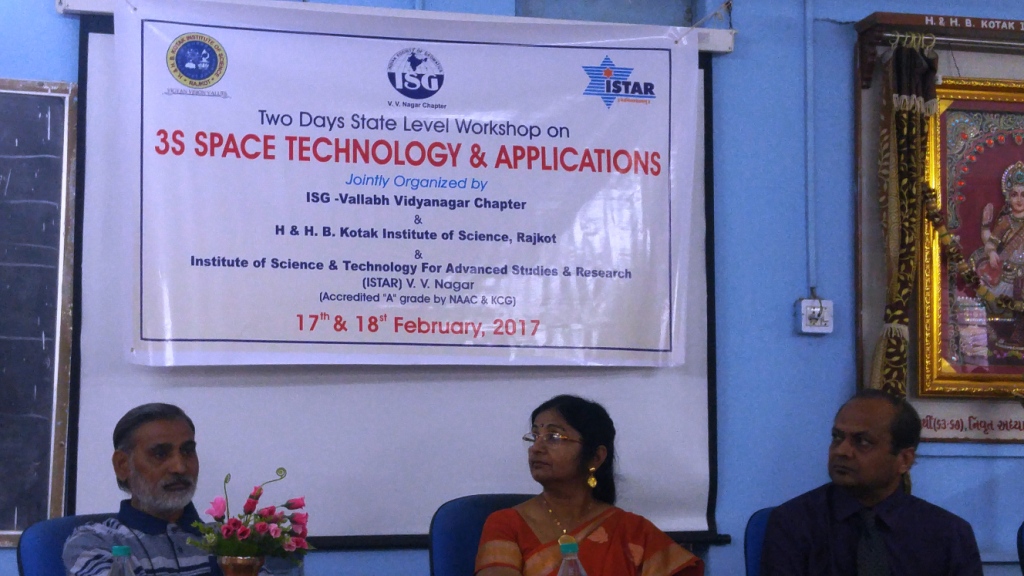 Two days state level workshop on 3S Space Technology