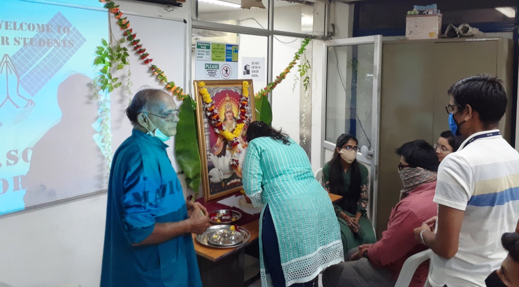 Sarswati Pooja, Orientation Program and Welcome to Freshers