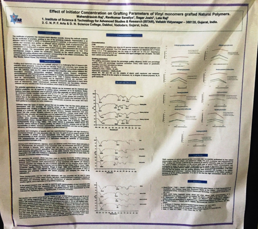 Poster Presentation in National Conference