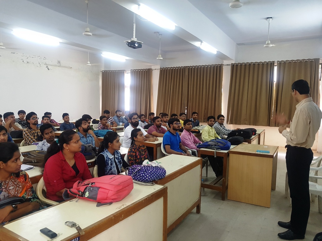 Expert Talk: Delivered Lecture on Technical Application of Polymers by Dr. Nitin Bhathe , Associate Professor, M. S. University of Baroda, Vadodara  