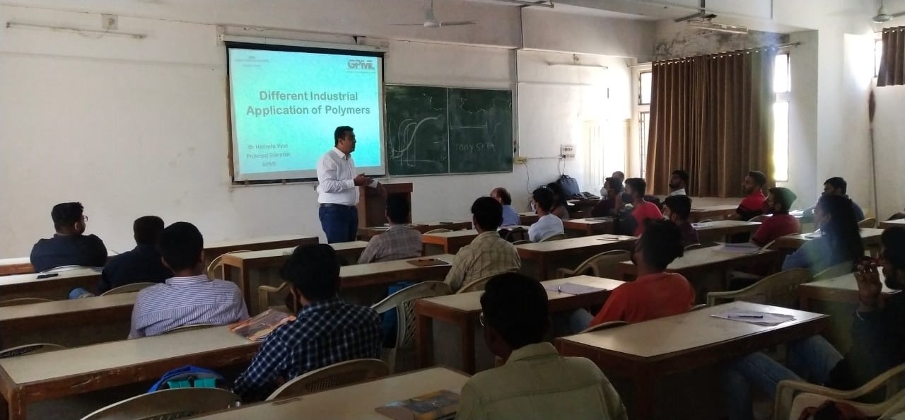 Different Industrial Applications of Polymers by Dr. Hrendu Vyas