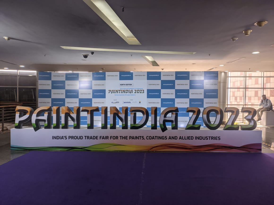 Students of 2nd Semester have actively participated in PAINTINDIA 2023, New Delhi