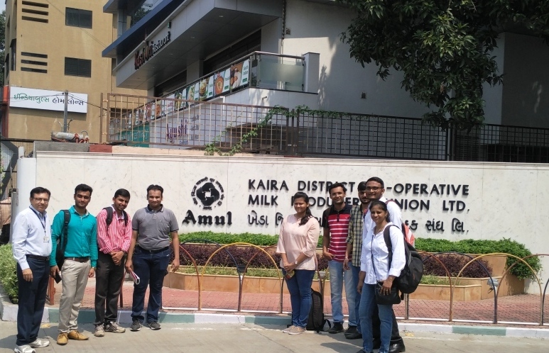 Industrial Visit: Amul Dairy & GMM
